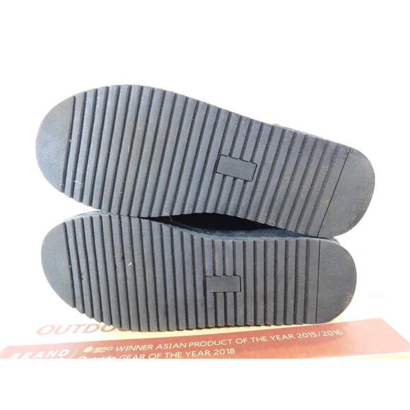 Camel Crown Pull On Short WInter Boots Women's sz 8.5  Black Faux Suede - Picture 5 of 5